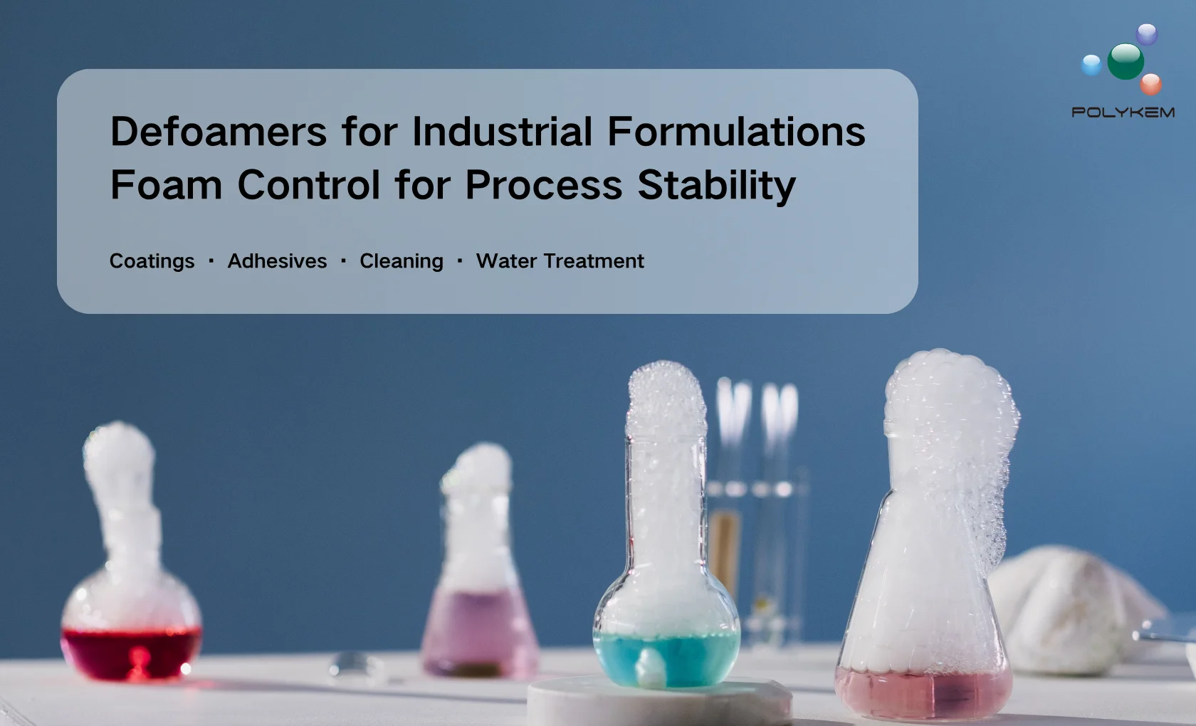 Skumdämpare i industriella formuleringar: När skum börjar påverka produktionen