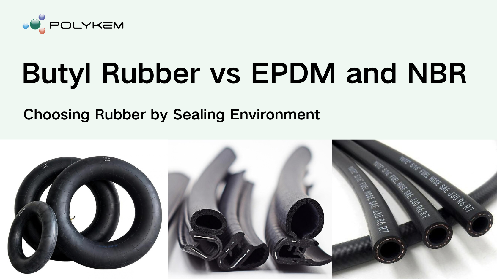 Butylgummi för tätning: Hur jämför det med EPDM och NBR?